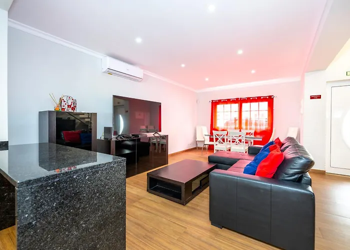 Villa Full Private 180sqm - Terrace Jacuzzi - 200m & Sea View Albufeira